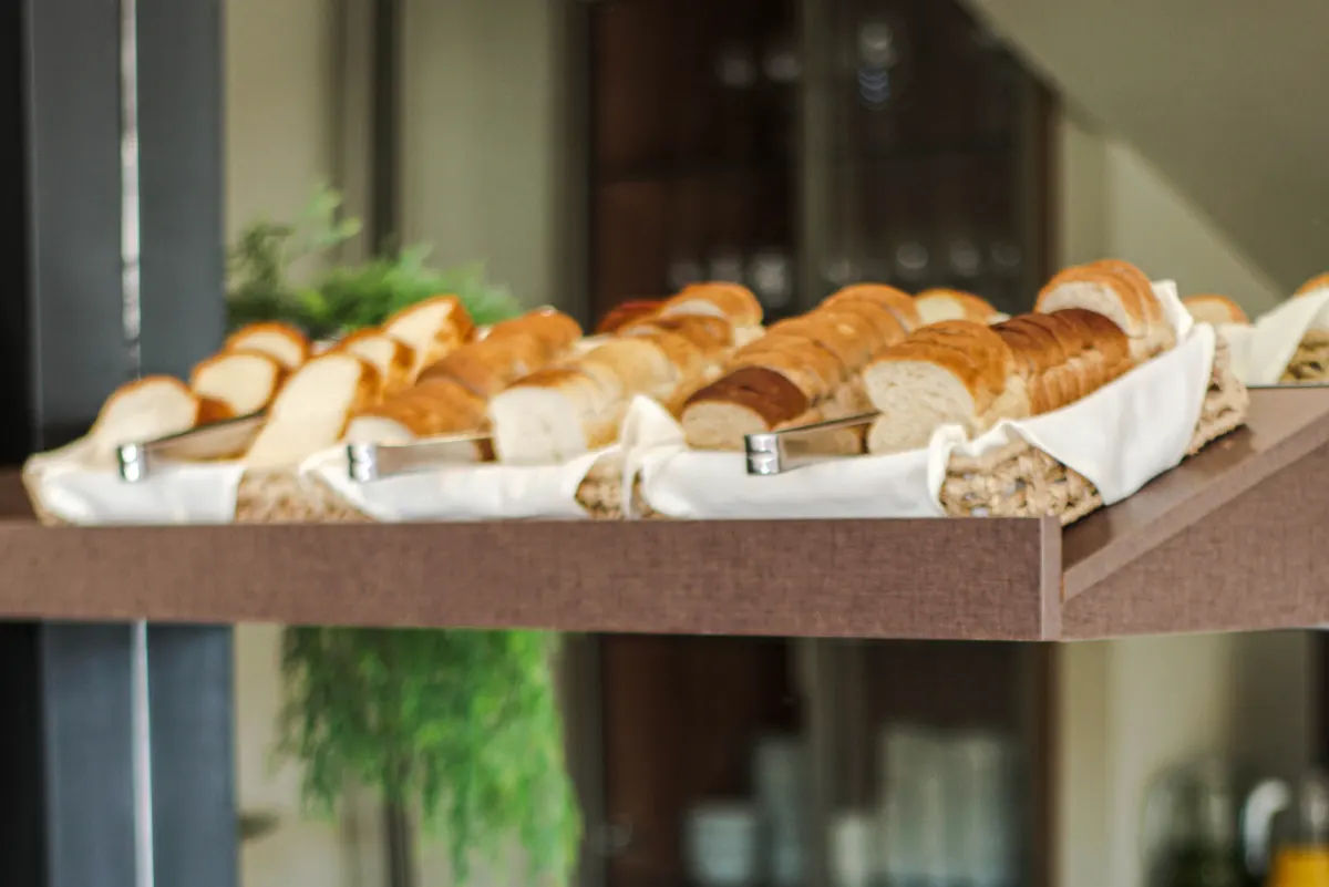 Pães artesanais café da manhã