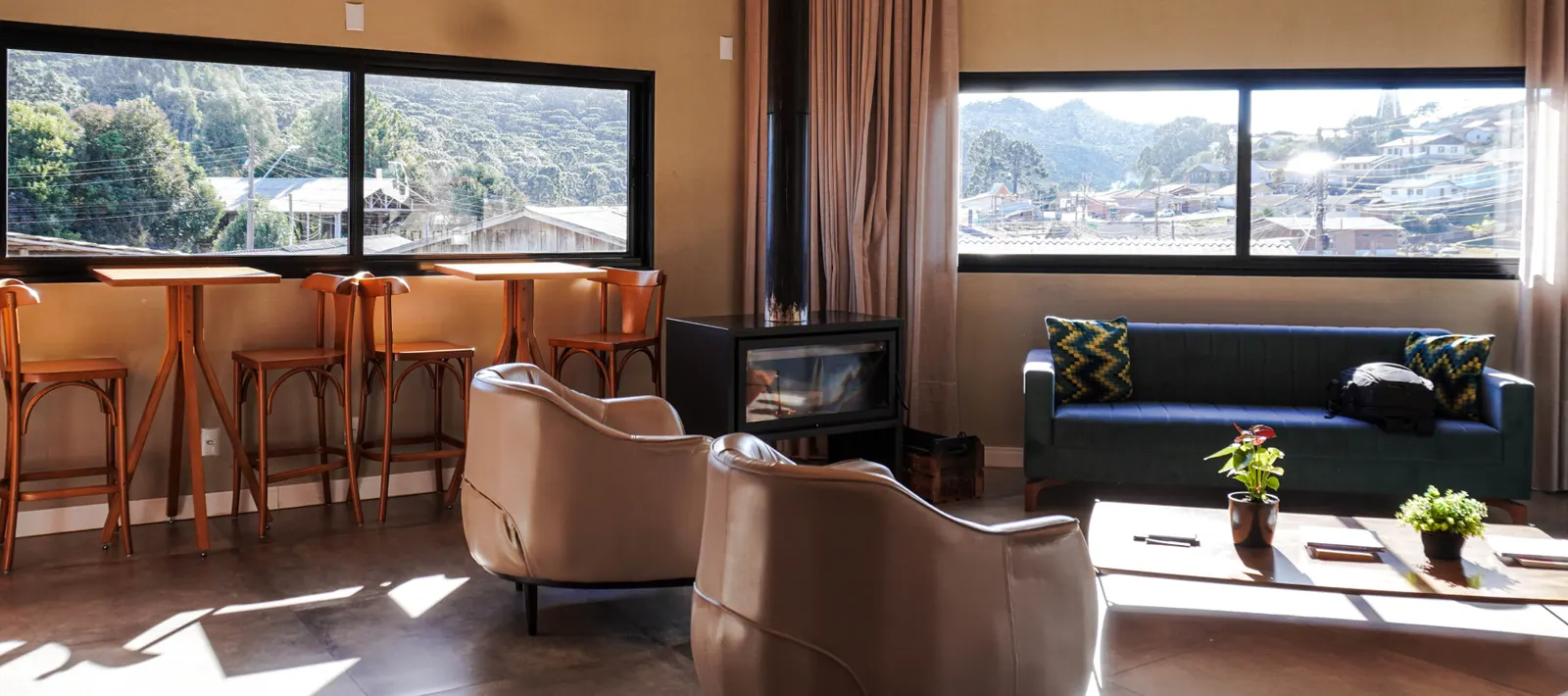 Sala de estar Villa Serrana